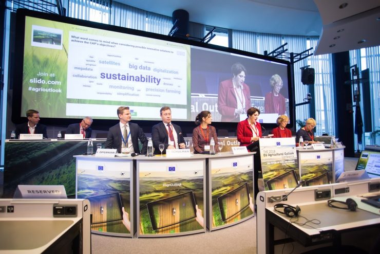 EU Agricultural Outlook 2018 panel